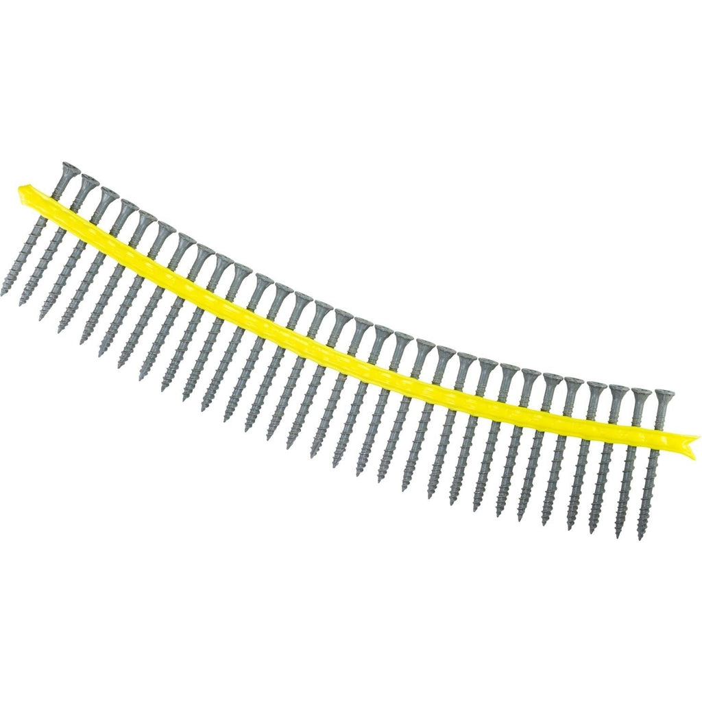 Simpson Strong-Tie DSVG212S Deck-Drive DSV WOOD Screw (Collated), #10 x 2-1/2-in. T25 6-Lobe, Gray, 1000-Pack