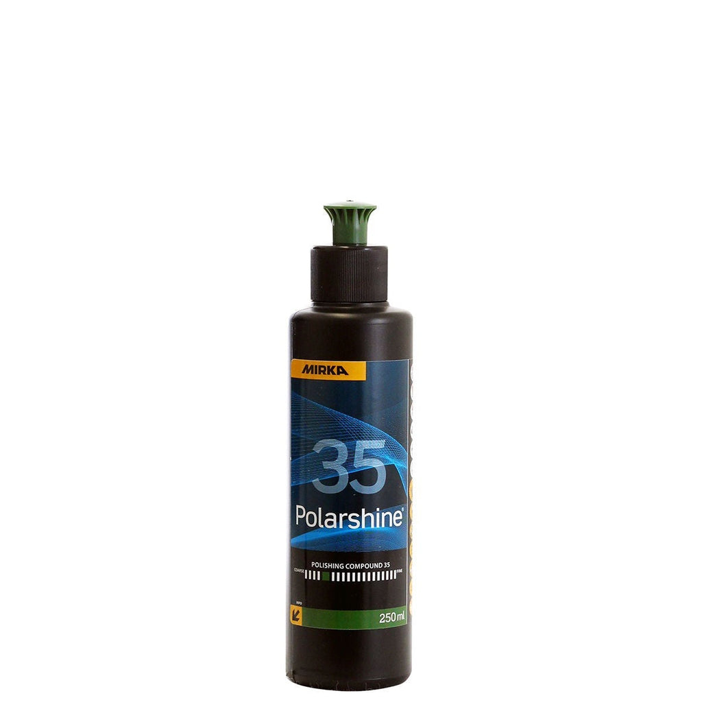 Mirka Polarshine 35 250 mL Coarse Polishing Compound for Gel Coats, Lacquers, and Composites (PC35-025L)
