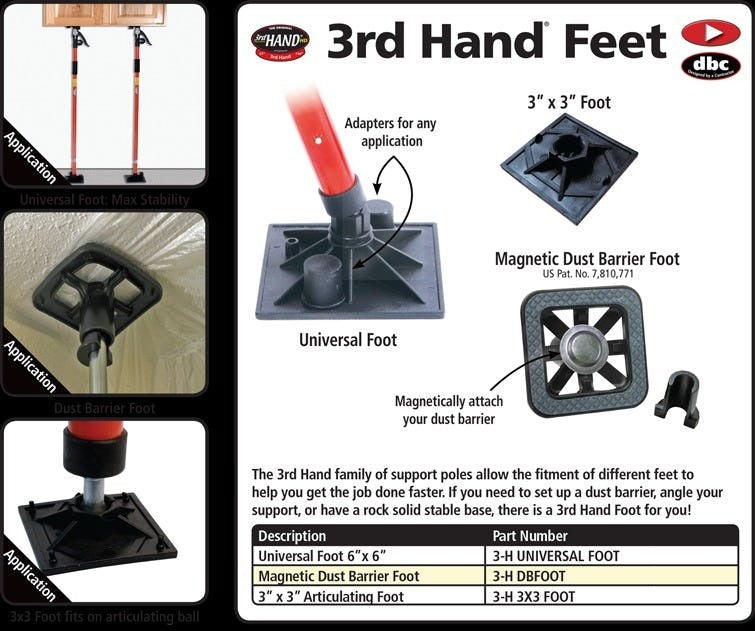 Fastcap 3rd Hand HD Universal Foot
