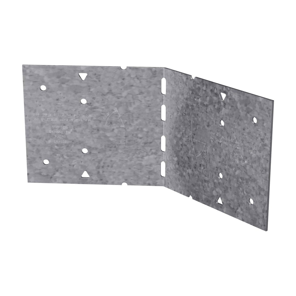 Simpson Strong-Tie TJC37 TJC 3-1/8 in x 7-in. Galvanized Jack Truss Connector