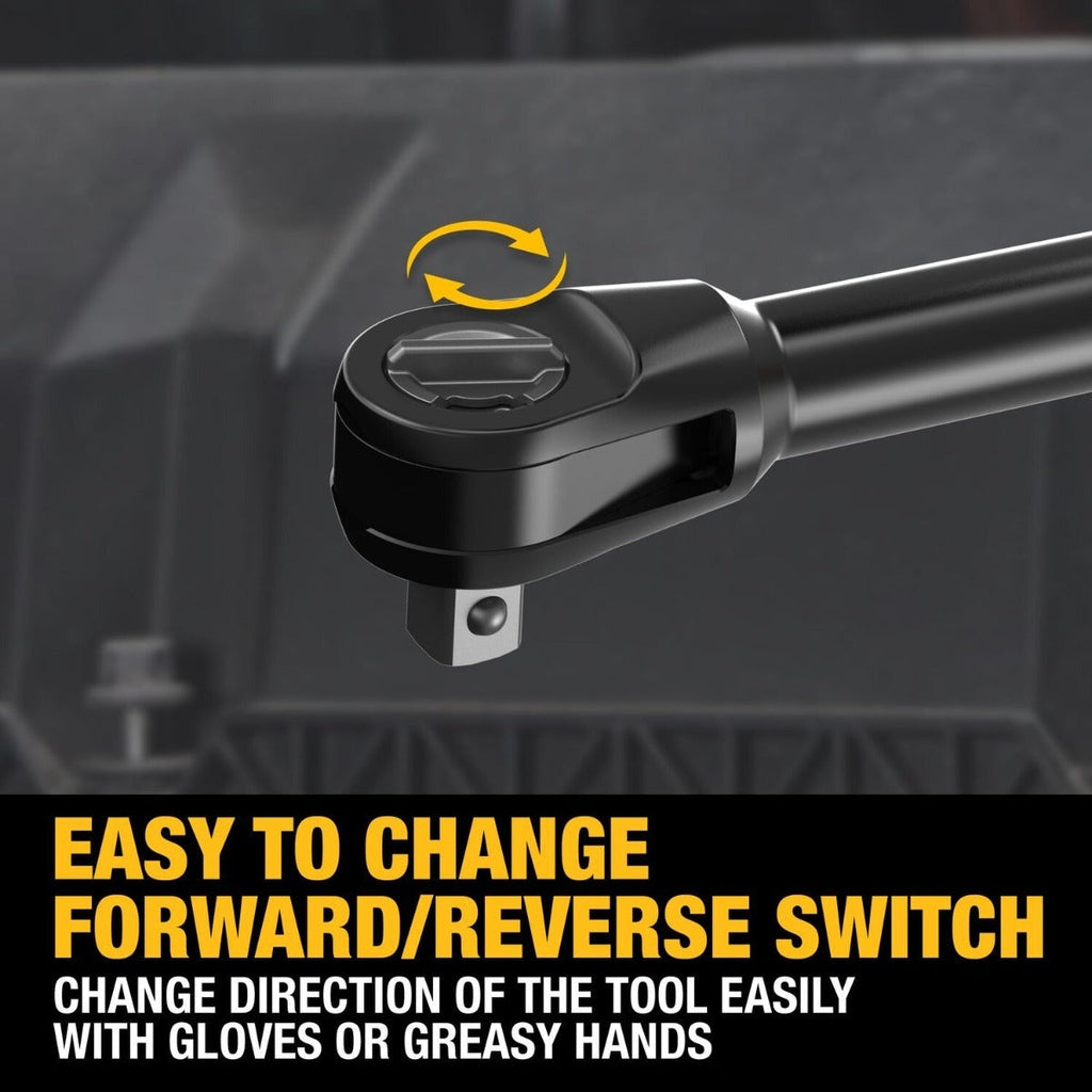 DeWALT DCF512EB 20V MAX ATOMIC Brushless 1/2-in. Extended Reach Ratchet 3.5.Ah POWERSTACK Kit