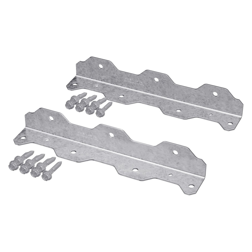 Simpson Strong-Tie 10-1/4-in. 12-Gauge ZMAX Galvanized Staircase Angle (TA10Z-R)