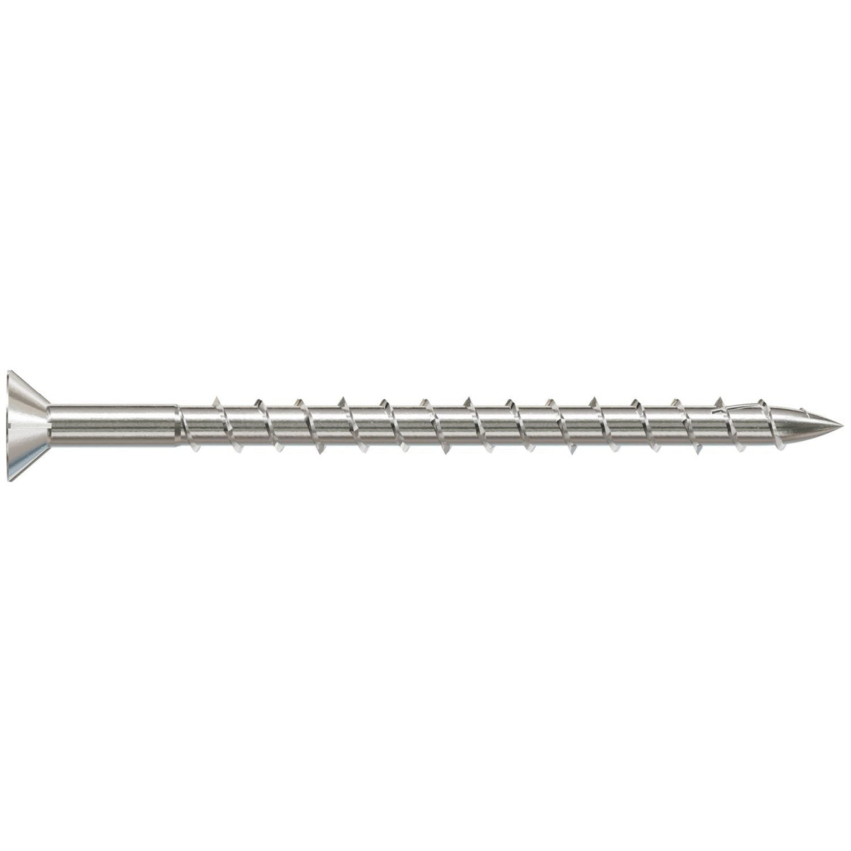 Simpson Strong-Tie T08250WPF1 Deck-Drive DWP WOOD SS Screw, #8 x 2-1/2-in. T-20, Flat Head, Type 316, 1-lb.
