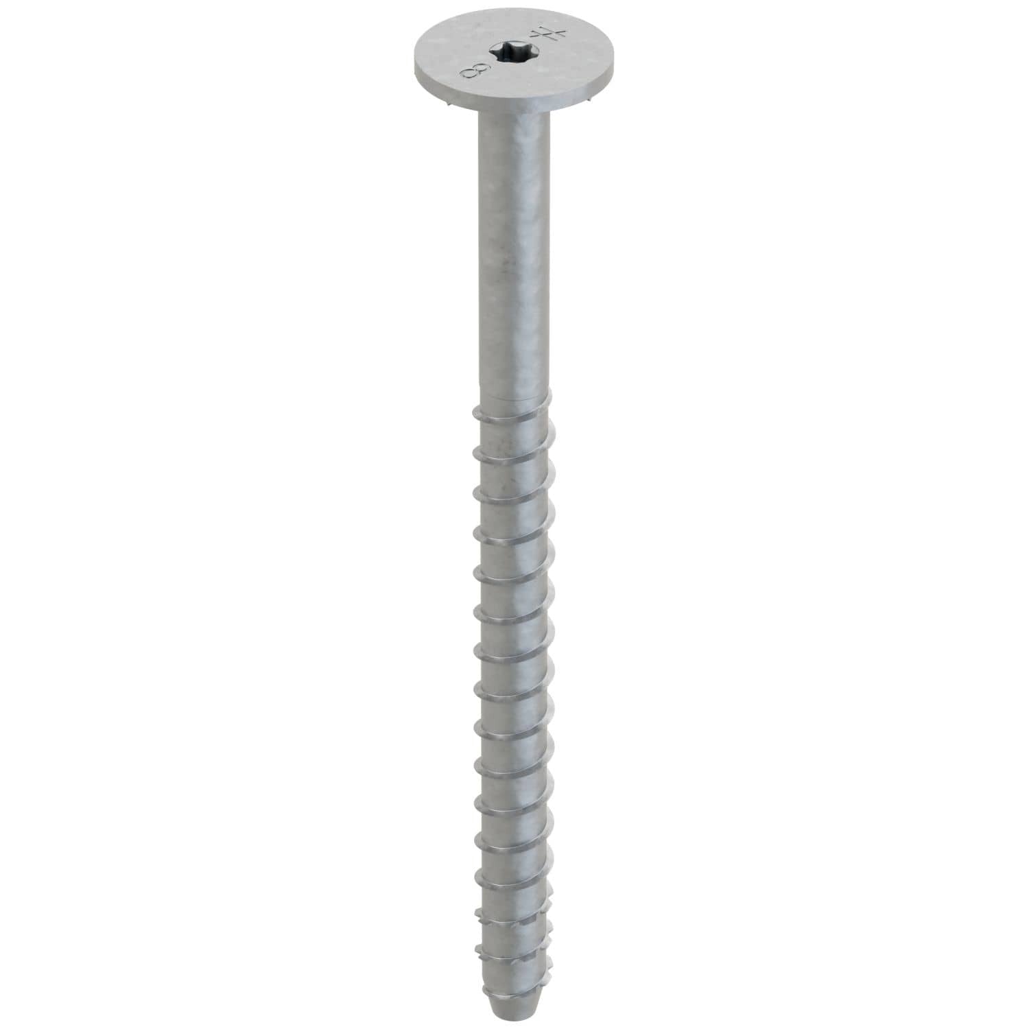 Simpson Strong-Tie THD50800WHMG Titen HD 1/2-in. x 8-in. Mech. Galv. Washer-Head Heavy-Duty Screw Anchor, 15-Pack