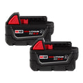 Milwaukee 48-11-1850R M18 REDLITHIUM XC5.0 Oil & Solvent Resistant Battery, 2-Pack (PROMO)