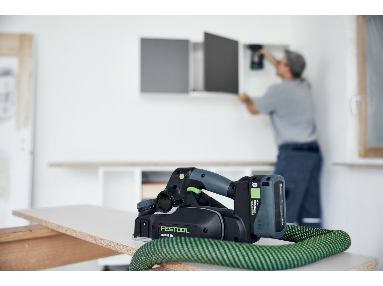 Festool HLC 82 EB-Basic 18V Cordless Planer with Systainer (578001)