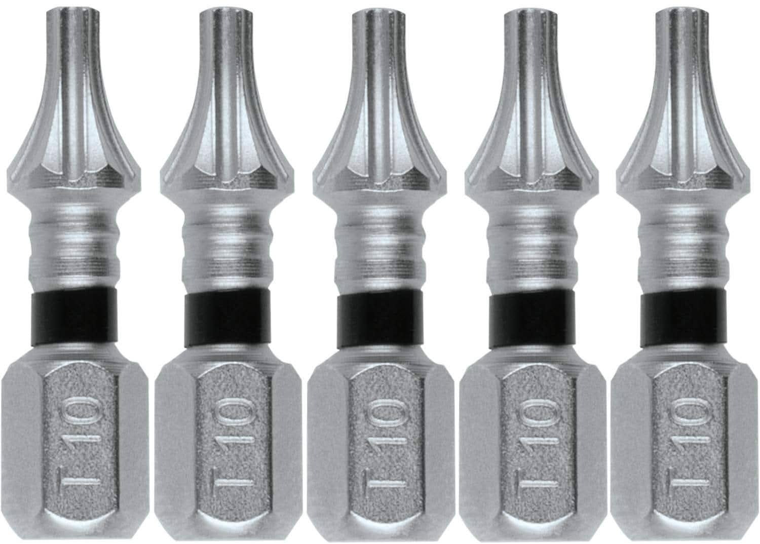 Makita E-00608 Impact XPS T10 Torx 1" Insert Bit, 5/pk