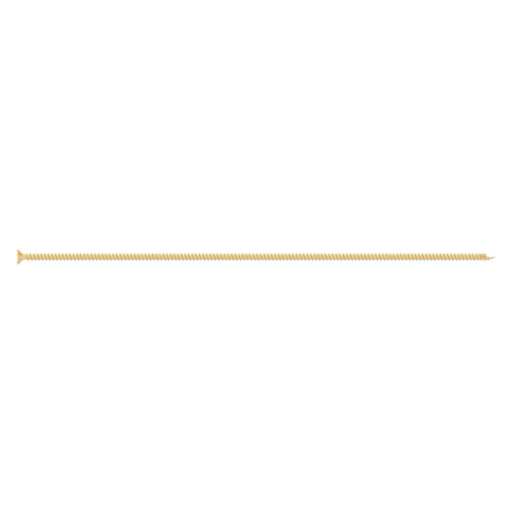 Simpson Strong-Tie SDCF272358 Strong-Drive SDCF TIMBER-CF Screw, 0.390-in. x 23-5/8-in. T50, Yellow Zinc, 100-Pack