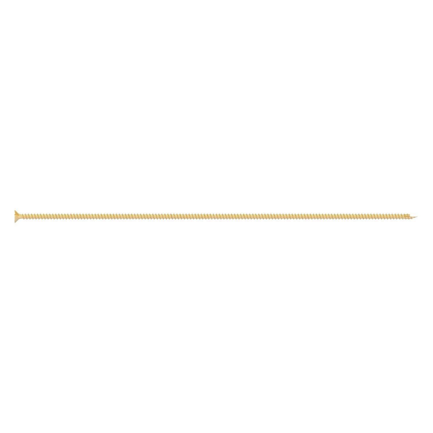 Simpson Strong-Tie SDCF272358 Strong-Drive SDCF TIMBER-CF Screw, 0.390-in. x 23-5/8-in. T50, Yellow Zinc, 100-Pack