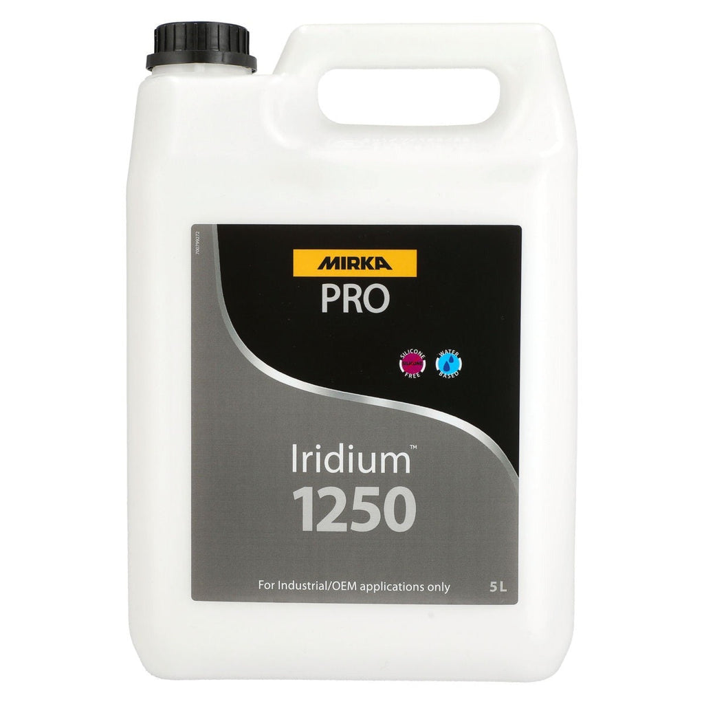 Mirka PRO Iridium 1250 1 Liter Polishing Compound for Spot Repair and Scratch Removal (PC1250-1L)