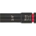 Wera 8790 B Impaktor Deep Socket With 3/8-in. Drive, 3/8-in.x63-mm.