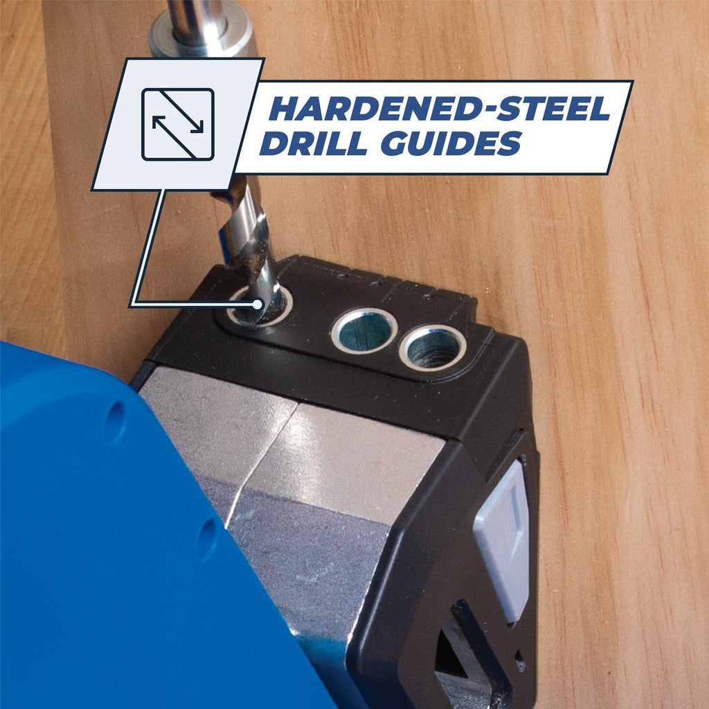 Kreg Pocket-Hole Jig 720 1/2-in. to 1-1/2-in. Pocket-Hole Jig with Automaxx Clamping (KPHJ720)