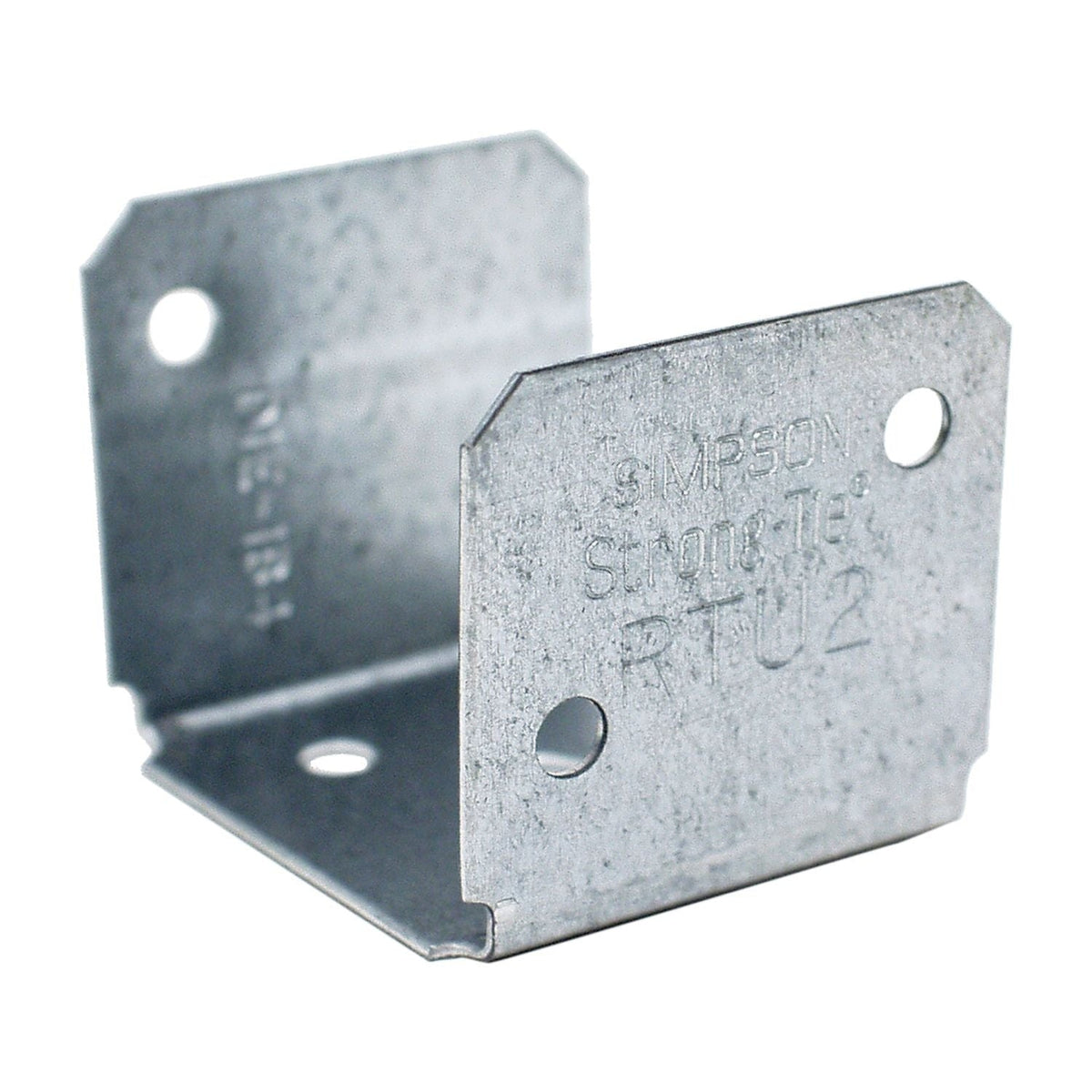 Simpson Strong-Tie RTU2 RTU 20-Gauge Galvanized Rigid Tie Connector for 2x Joist, 2x Post