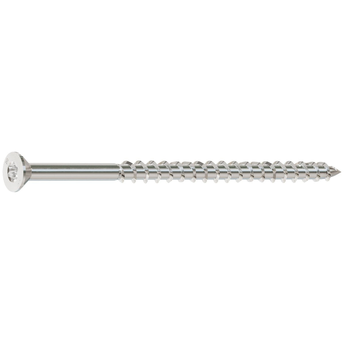 Simpson Strong-Tie S10350WPB Deck-Drive DWP WOOD SS Screw, #10 x 3-1/2-in. T-25, Flat Head, Type 305, 1000-Pack