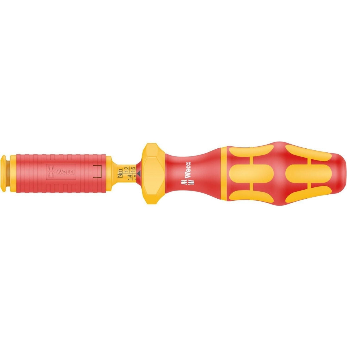 Wera Series 7400 VDE Kraftform Adjustable Torque Handle (0.3-3.5 Nm), 7440 Vdex0.3-1.2 Nm