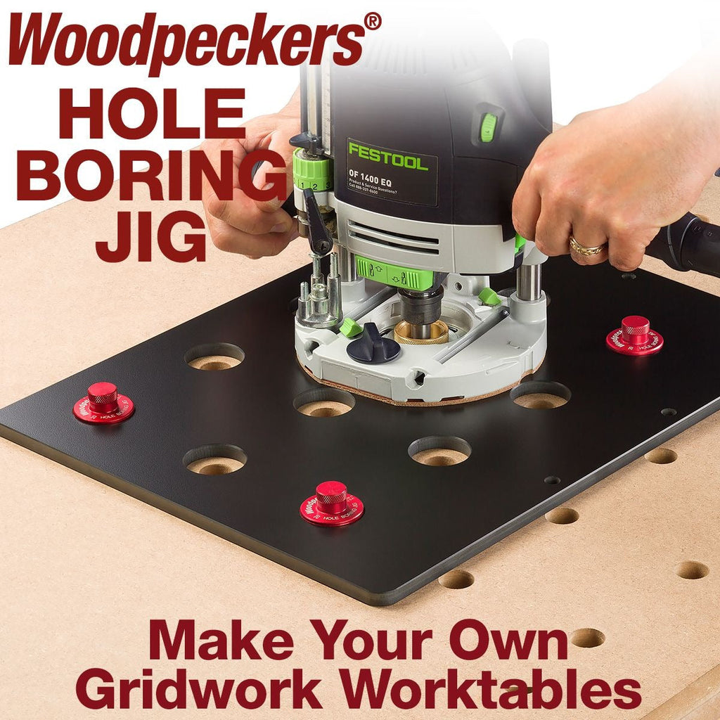 Woodpeckers HBJ-19 Custom MFT Hole Boring Jig