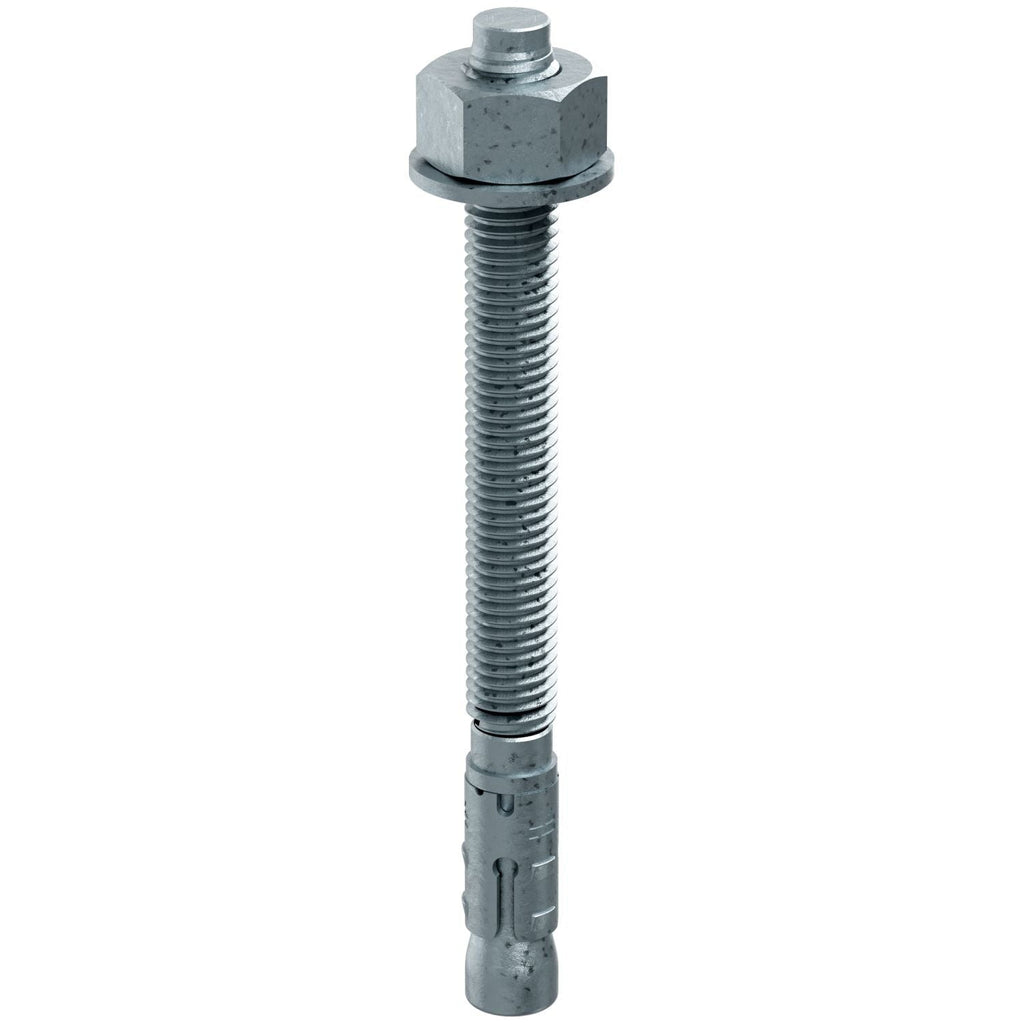 Simpson Strong-Tie STB2-62700MGF20 Strong-Bolt 2, 5/8-in. x 7-in. Mechanically Galvanized Wedge Anchor, Fully Assembled, 20-Pack