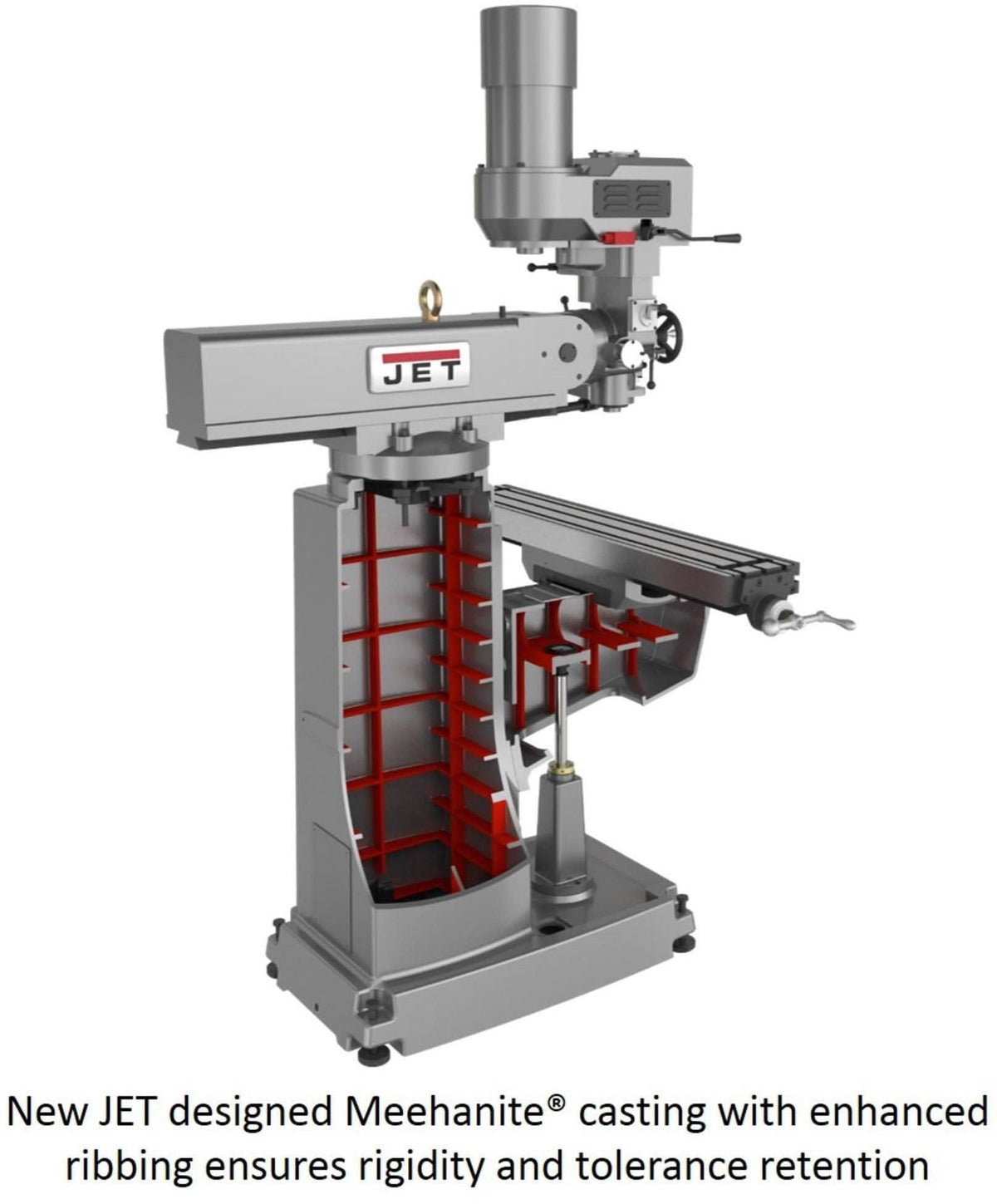 Jet Tools 691500 JTM-949EVS/230 Electronic Variable Speed Vertical Milling Machine 230V 3Ph