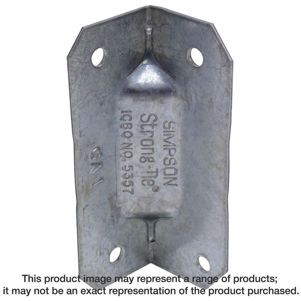 Simpson Strong-Tie GA1 GA 2-3/4-in. 18-Gauge Galvanized Gusset Angle