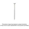 Simpson Strong-Tie TNTW18214TFC75 Titen Turbo, 3/16-in. x 2-1/4-in. 6-Lobe Flat-Head Concrete and Masonry Screw, White, 75-Pack