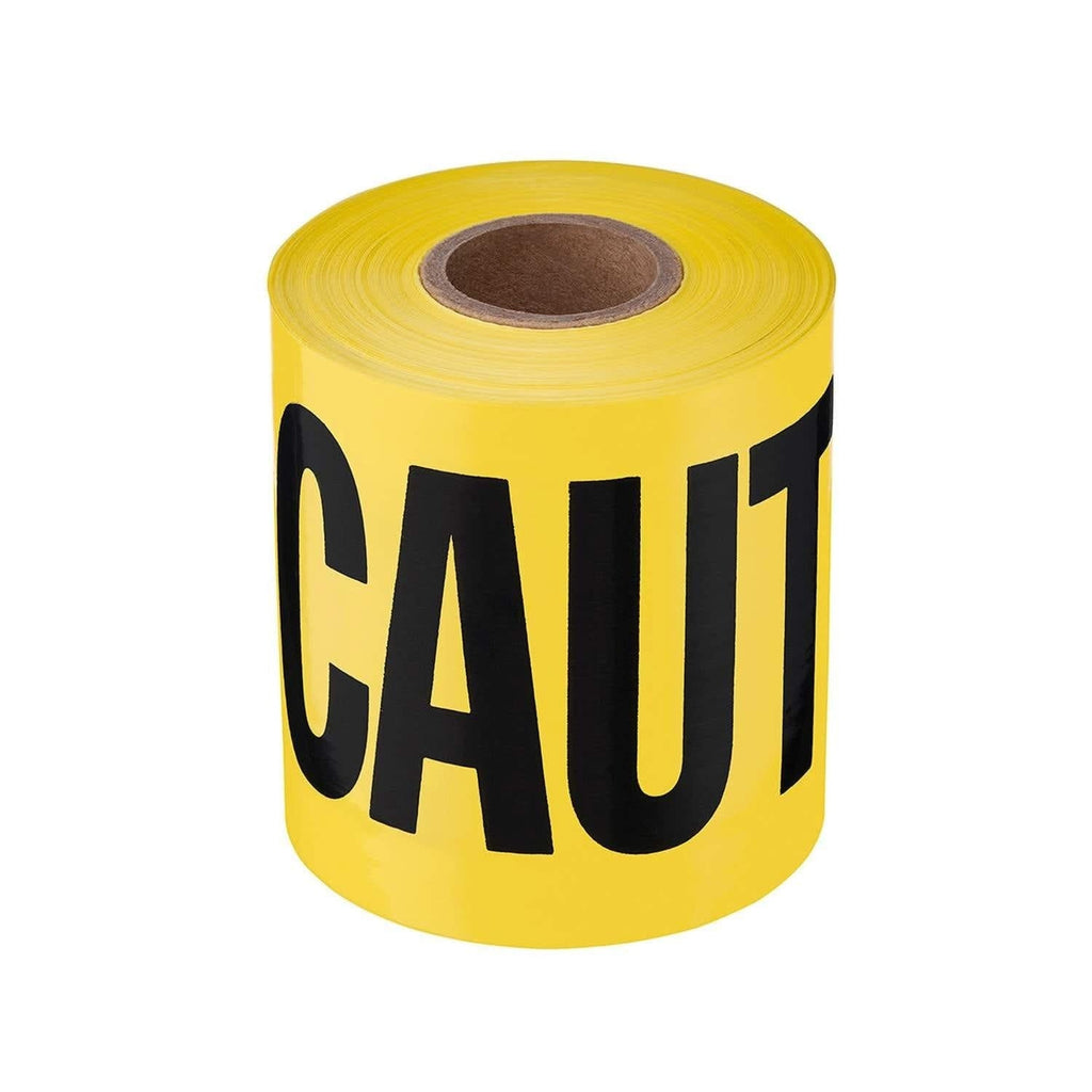 Empire 77-0201 200-Foot Yellow Barricade Tape - CAUTION/CUIDADO