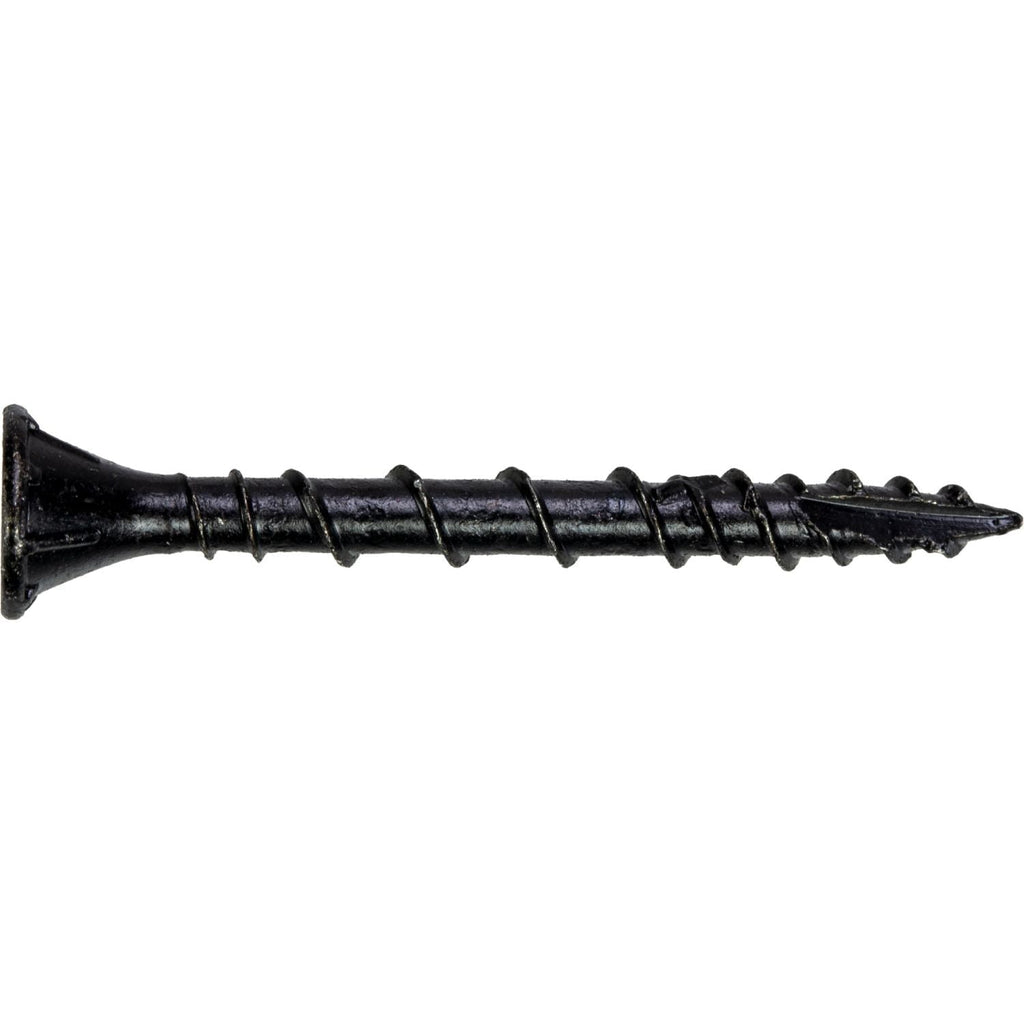Simpson Strong-Tie DSVBK158R480 Deck-Drive DSV WOOD Screw, #8 x 1-5/8-in. T25, Flat Head, Quik Guard, Black, 480-Pack
