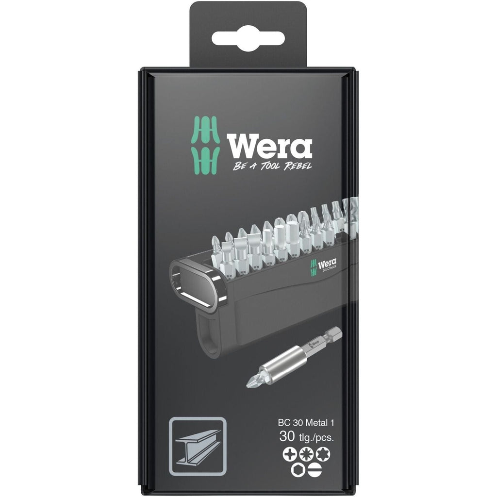 Wera Bit-Check 30 Metal 1 SB, 30-Pieces