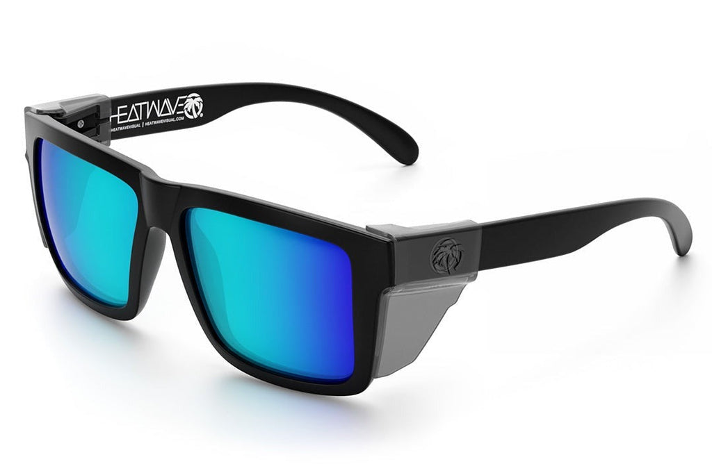 Heat Wave XL VISE Z87 Black Frame Galaxy Lens Sunglasses