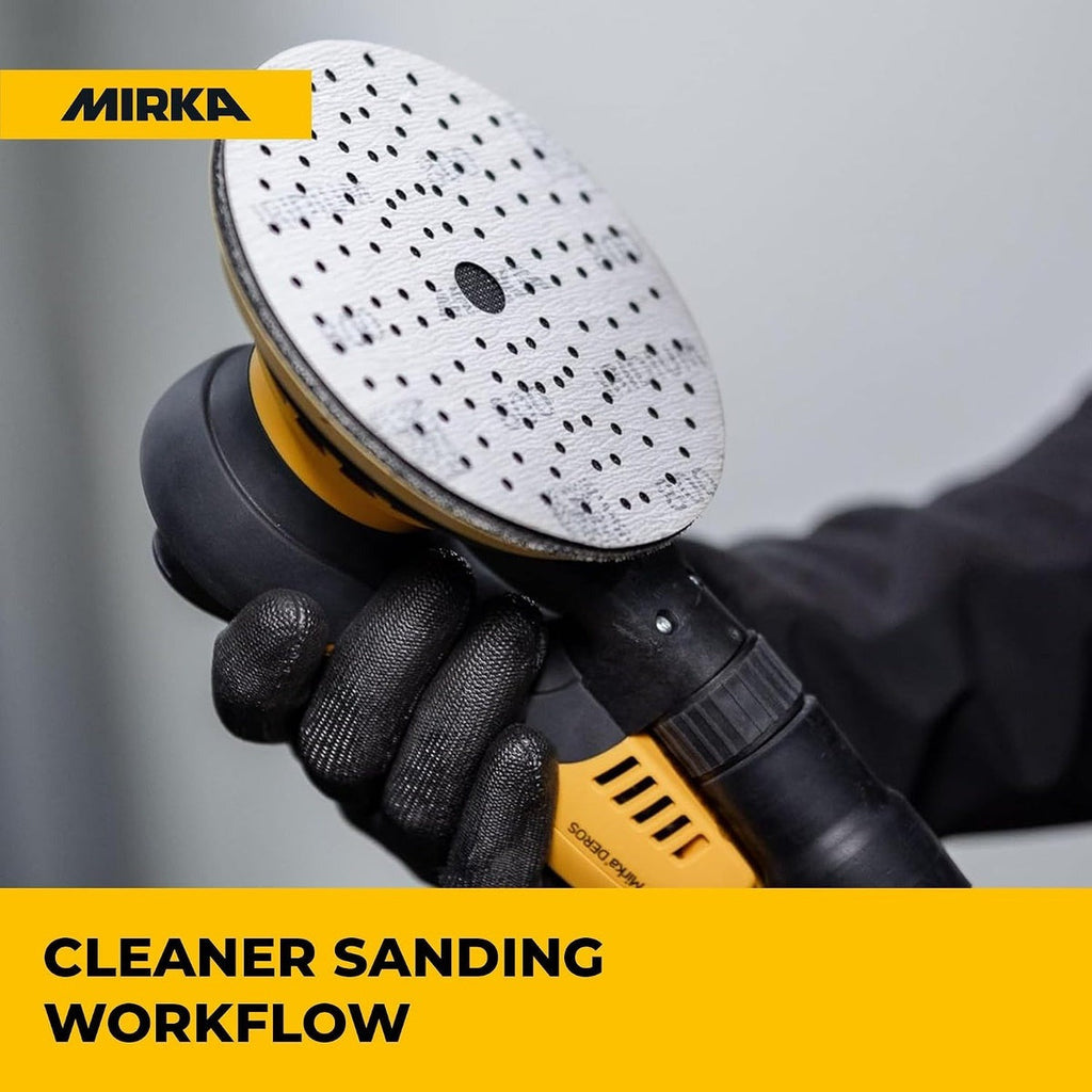 Mirka DEROS II 650 6-in. 110V Corded Random Orbital Sander with Case, 5.0mm Orbit