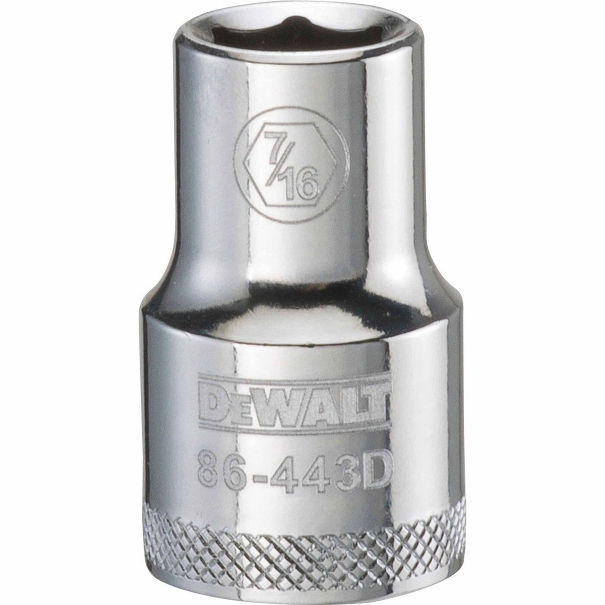 DEWALT 1/2-in. Drive 7/16-in. 6-Point Socket, SAE (DWMT86443OSP)