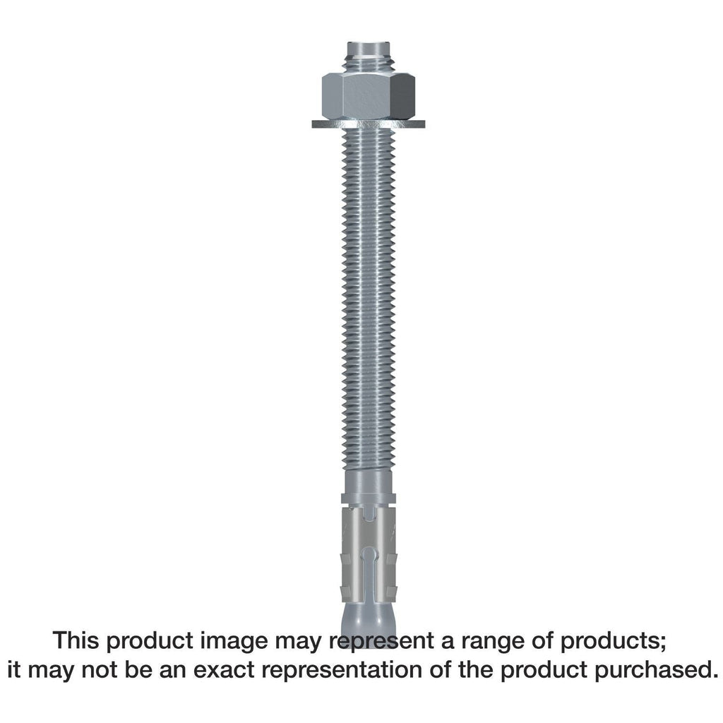 Simpson Strong-Tie STB2-50334C25 Strong-Bolt 2, 1/2-in. x 3-3/4-in. Wedge Anchor, 25-Pack