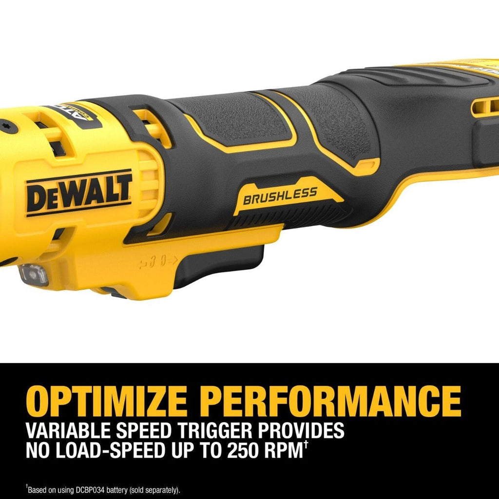 DeWALT DCF512EB 20V MAX ATOMIC Brushless 1/2-in. Extended Reach Ratchet 3.5.Ah POWERSTACK Kit