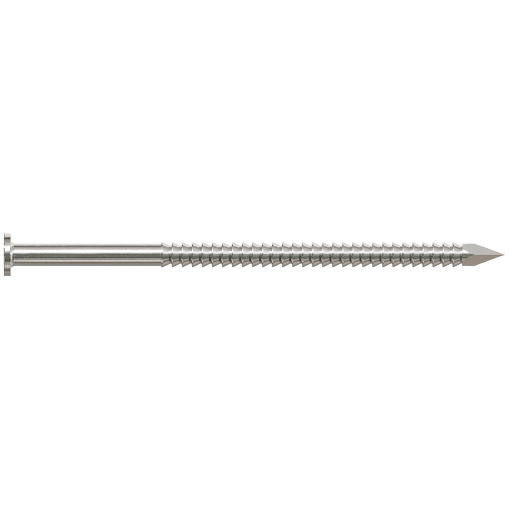 Simpson Strong-Tie T8CRD1 Cedar and Redwood Decking Nail, 2-1/2-in. x .113-in. Type 316 Stainless Steel, 1-lb.