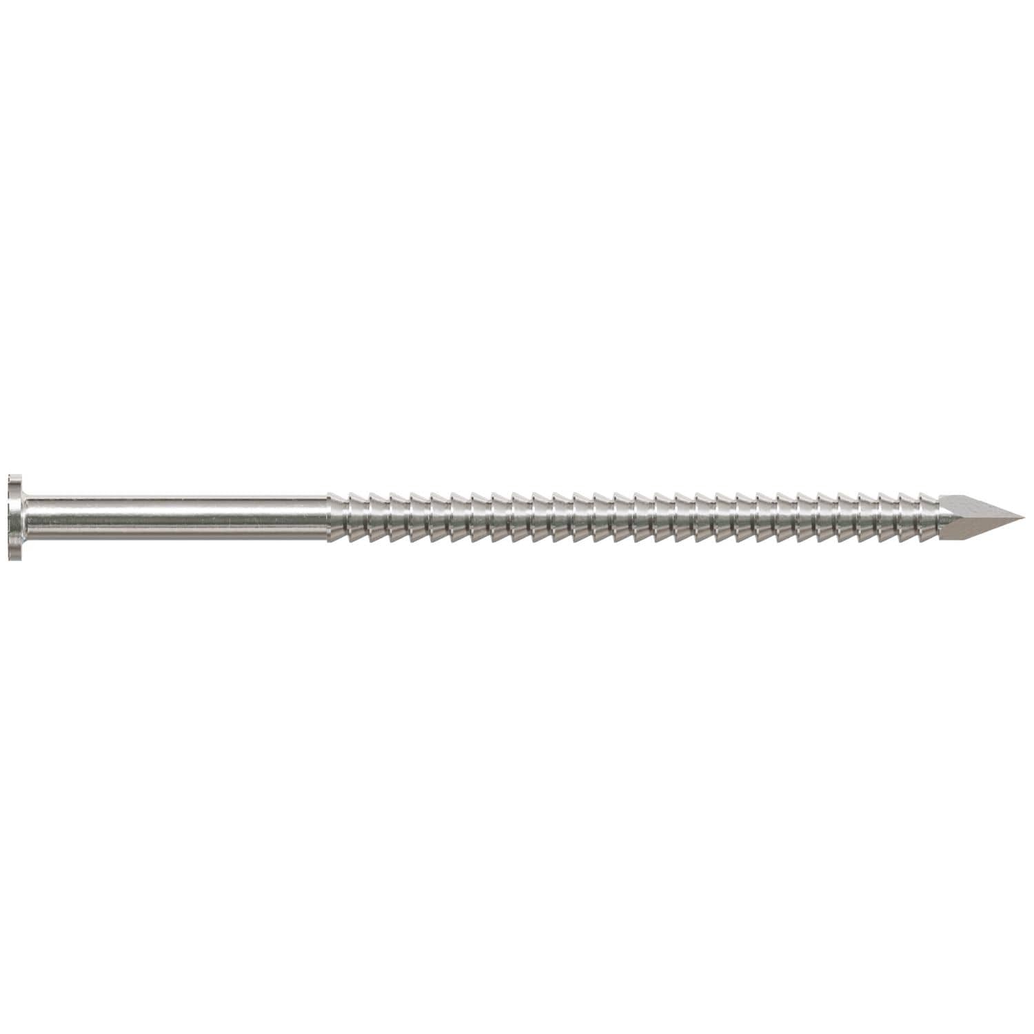 Simpson Strong-Tie T8CRD1 Cedar and Redwood Decking Nail, 2-1/2-in. x .113-in. Type 316 Stainless Steel, 1-lb.