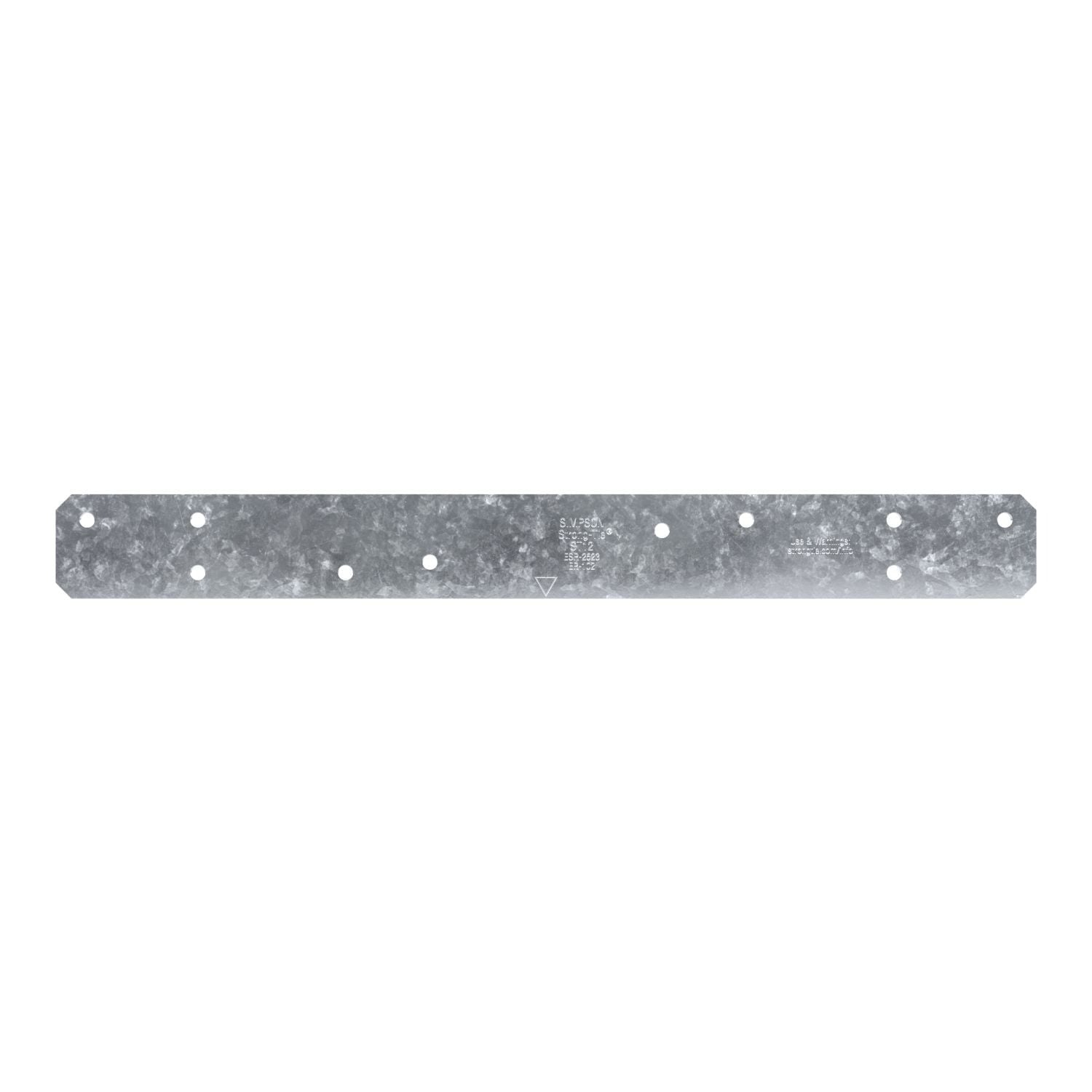 Simpson Strong-Tie ST12 ST 11-5/8-in. 16-Gauge Galvanized Strap Tie