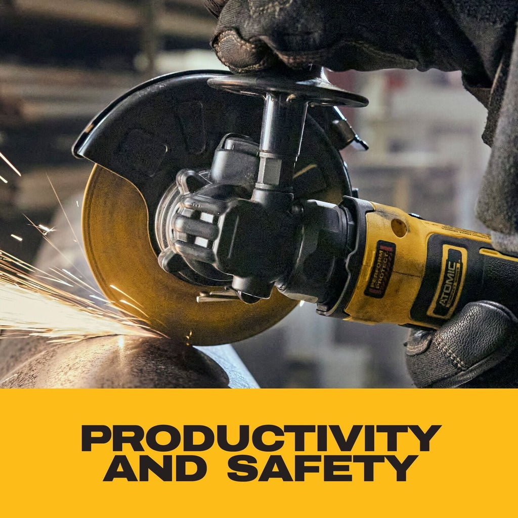 DeWALT DCG402B 20V MAX ATOMIC 4.5-in. Angle Grinder, Tool Only