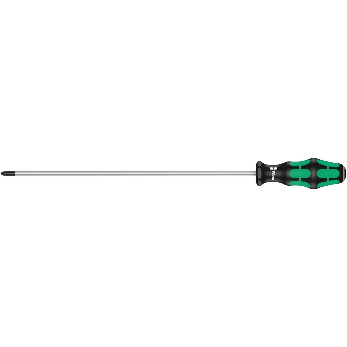 Wera 355 Pz Screwdriver For Pozidriv Screws, Pz 2x300-mm.