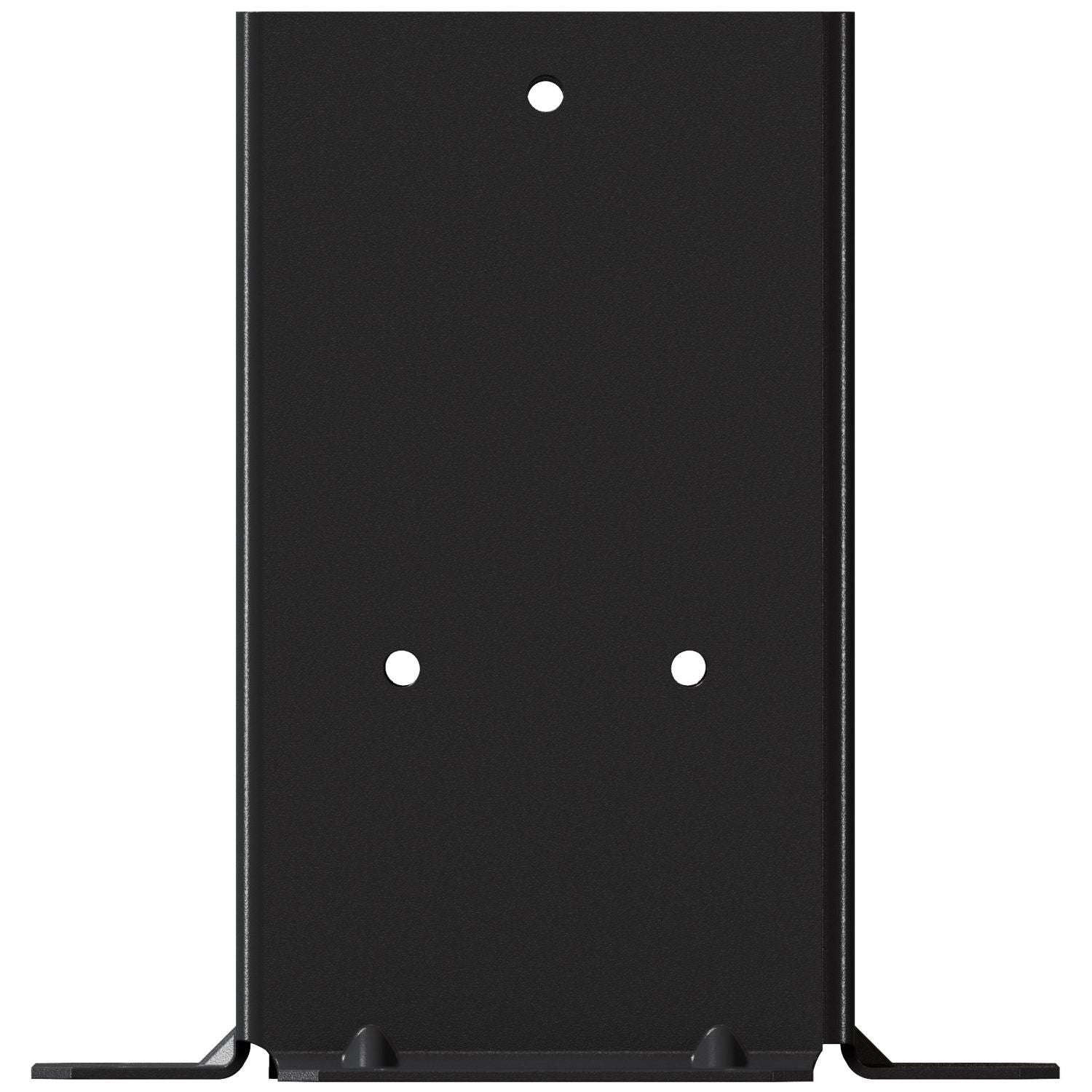 Simpson Strong-Tie SAGE-B44-KT2 Outdoor Accents Sage System Black Powder-Coated Post Base for 4x4 with Screws, 2-Pack