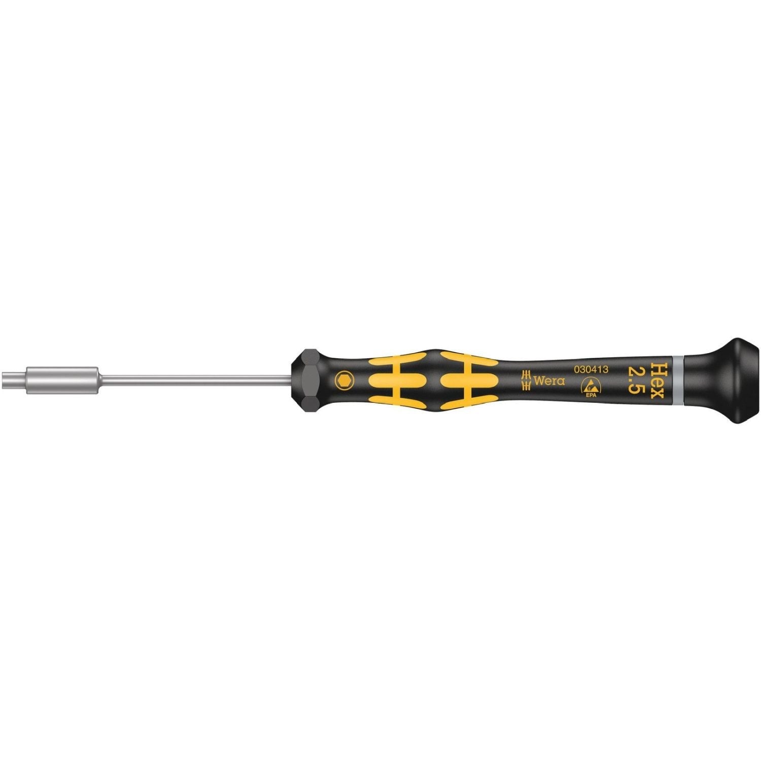 Wera 1569 Esd Nutdriver Kraftform Micro, 2.5x60-mm.