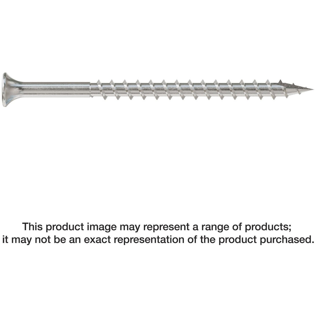 Simpson Strong-Tie SS3DSC3BS316 Bugle-Head Wood Screw (Collated), #10 x 3-in. #3 Square Drive, Type 316, 1000-Pack