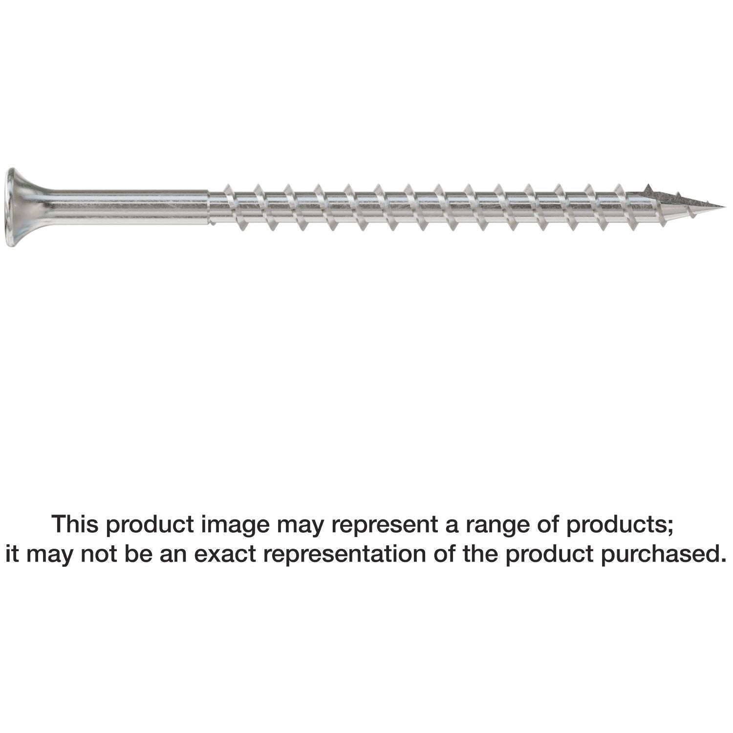 Simpson Strong-Tie SS3DSC3BS316 Bugle-Head Wood Screw (Collated), #10 x 3-in. #3 Square Drive, Type 316, 1000-Pack