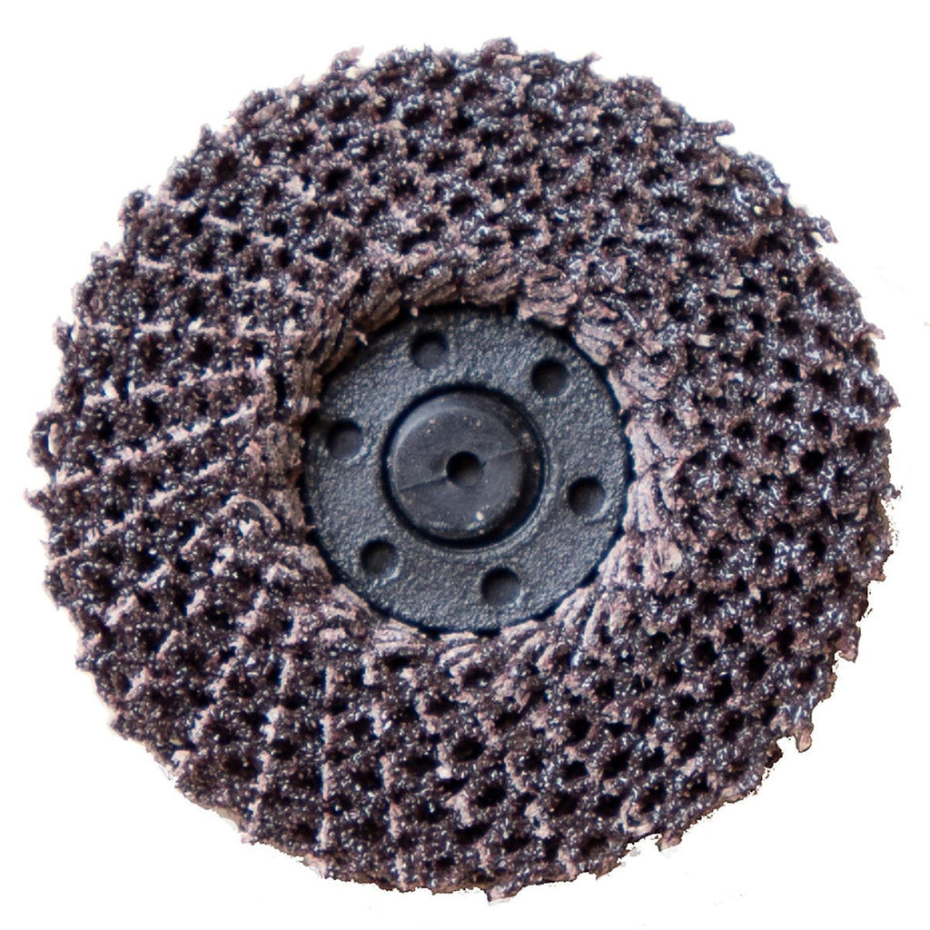 Mirka Abranet Max 2-in. Quick Lock Mini Flap Disc P60 for Metalworking and Paint Removal (8896200160)