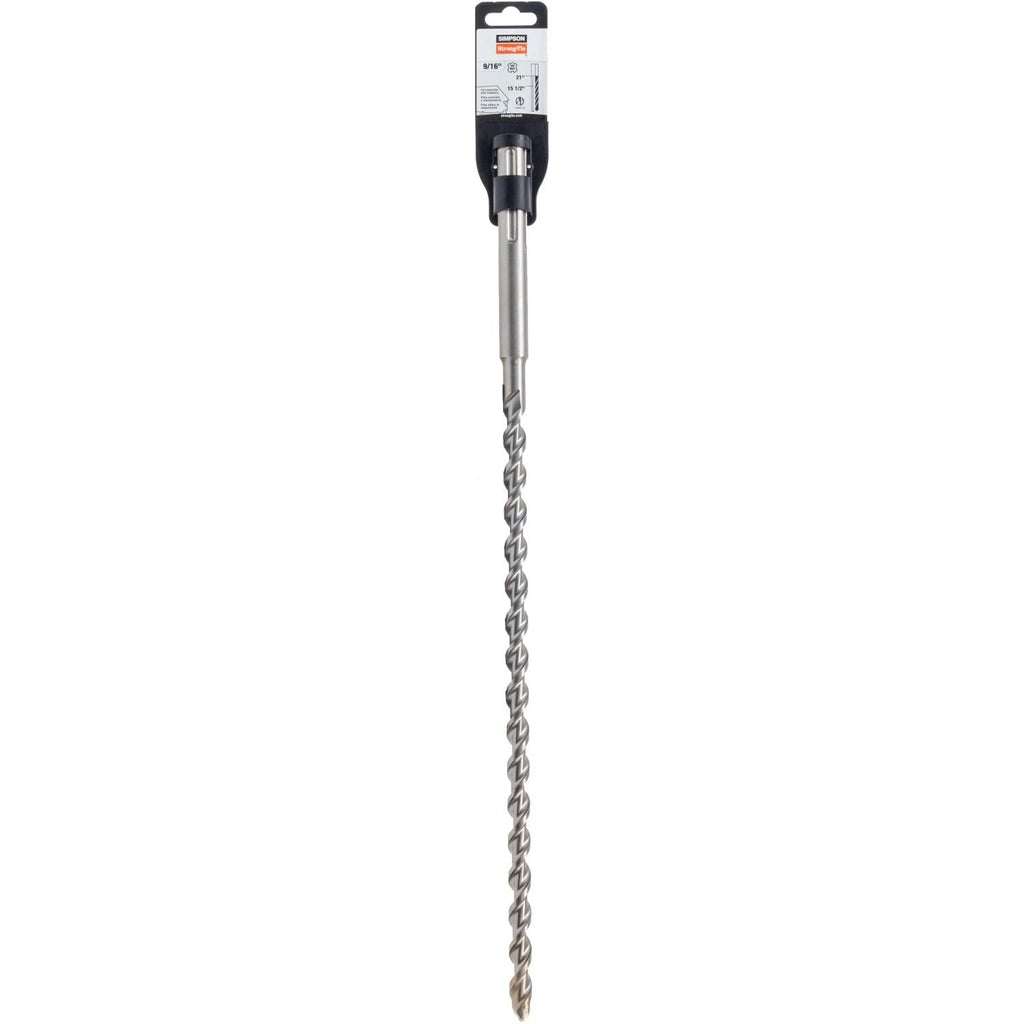 Simpson Strong-Tie MDMX05621 9/16-in. x 21-in. SDS-max Shank Drill Bit