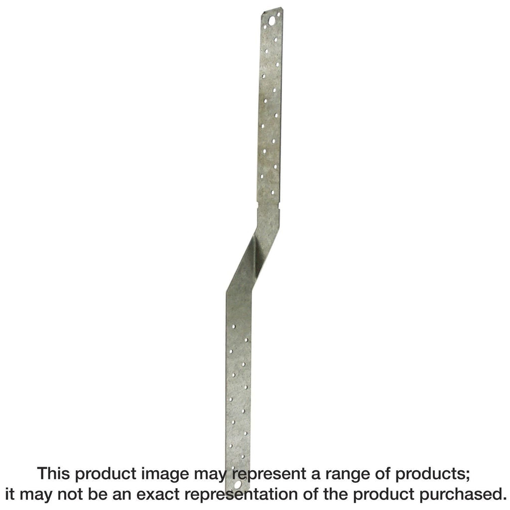 Simpson Strong-Tie MTS20Z MTS 20-in. 16-Gauge ZMAX Galvanized Medium Twist Strap
