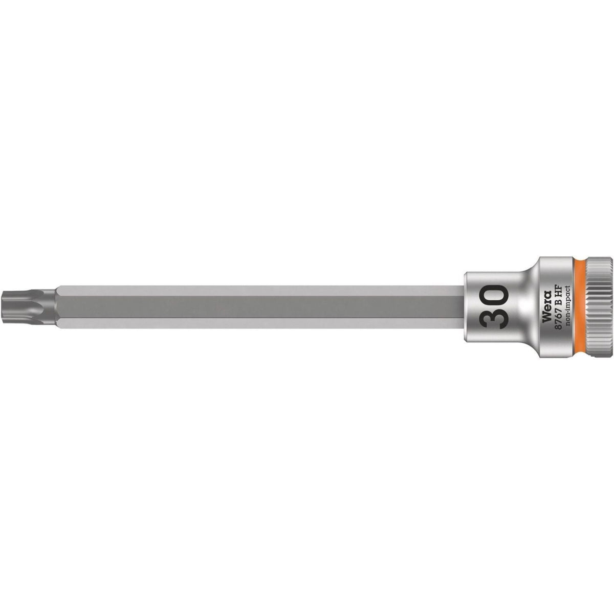 Wera 8767 B Hf Torx Zyklop Bit Socket With Holding Function, 3/8-in. Drive, Torx 30x107-mm.