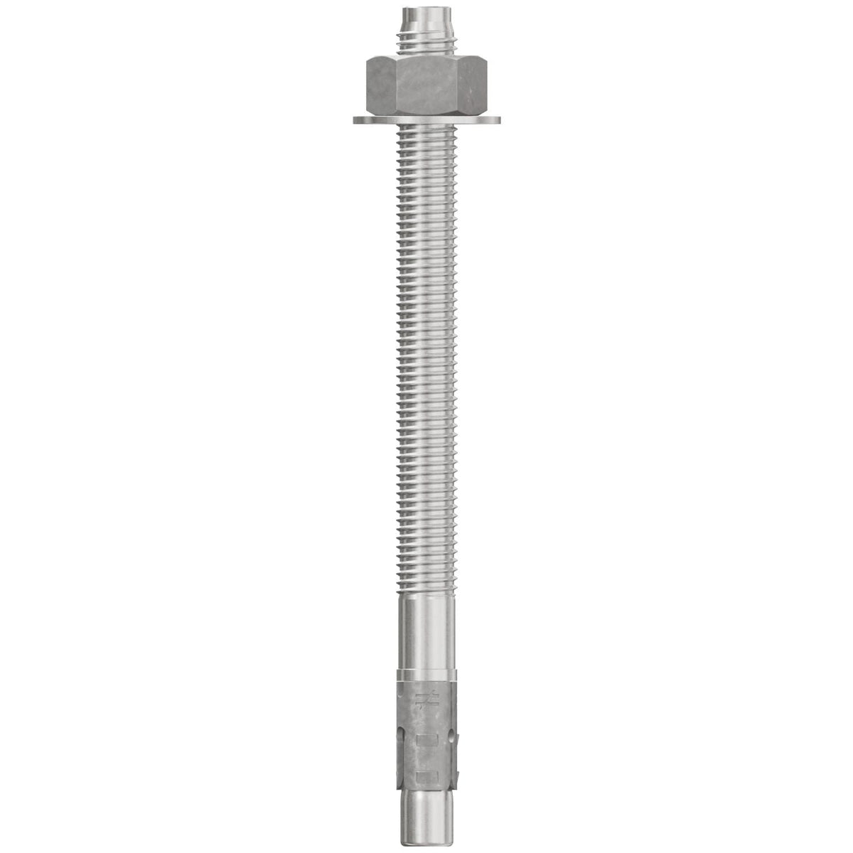 Simpson Strong-Tie STB2-62812S6F20 Strong-Bolt 2, 5/8-in. x 8-1/2-in. Type 316 Stainless-Steel Wedge Anchor, Fully Assembled, 20-Pack