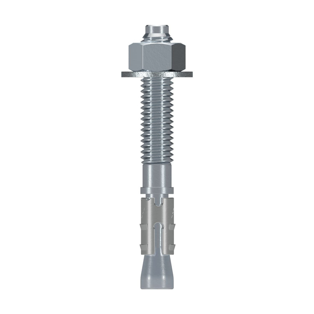 Simpson Strong-Tie STB2-37300F50 Strong-Bolt 2, 3/8-in. x 3-in. Wedge Anchor, Fully Assembled, 50-Pack