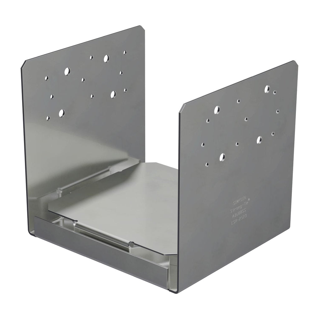 Simpson Strong-Tie ABU88SS ABU Stainless-Steel Adjustable Standoff Post Base for 8x8