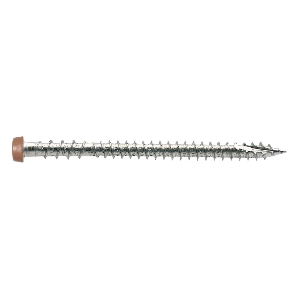 Simpson Strong-Tie DCU234P316TN03 Deck-Drive DCU COMPOSITE Screw, #10 x 2-3/4-in. T20, Type 316, Tan 03, 350-Pack