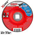 Diablo DBX045250701F 4-1/2 Inch Type 27 Metal Grinding Disc for X-Lock and All Grinders